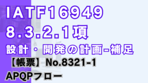 IATF16949_8.3.2.1項_設計・開発の計画-補足