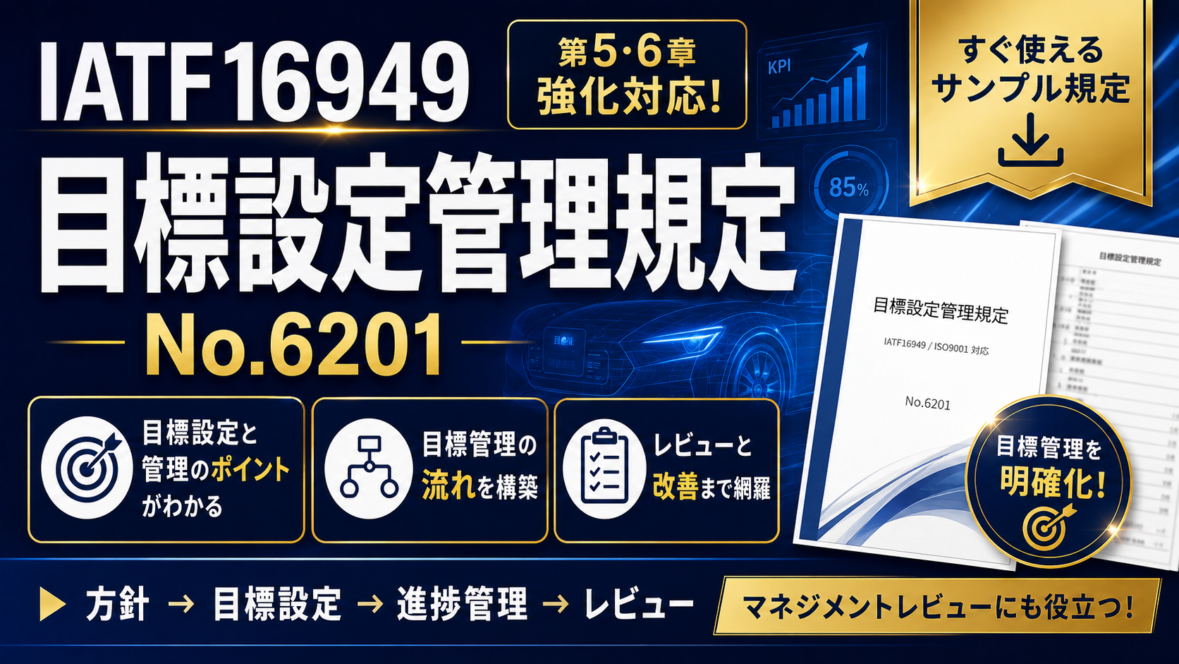 【規定サンプル】No.6201_目標設定管理規定